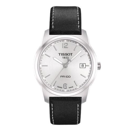 Tissot PR 100 Quartz 38 Stainless Steel / Silver / Strap